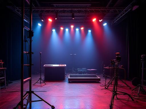 Photo showing technical equipment or a production space.